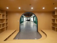社區美術館室內空間展覽展示效果-1555-09