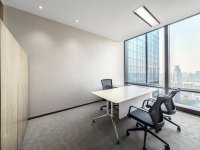 現代水墨風辦公室裝修裝飾設計效果-1558-05